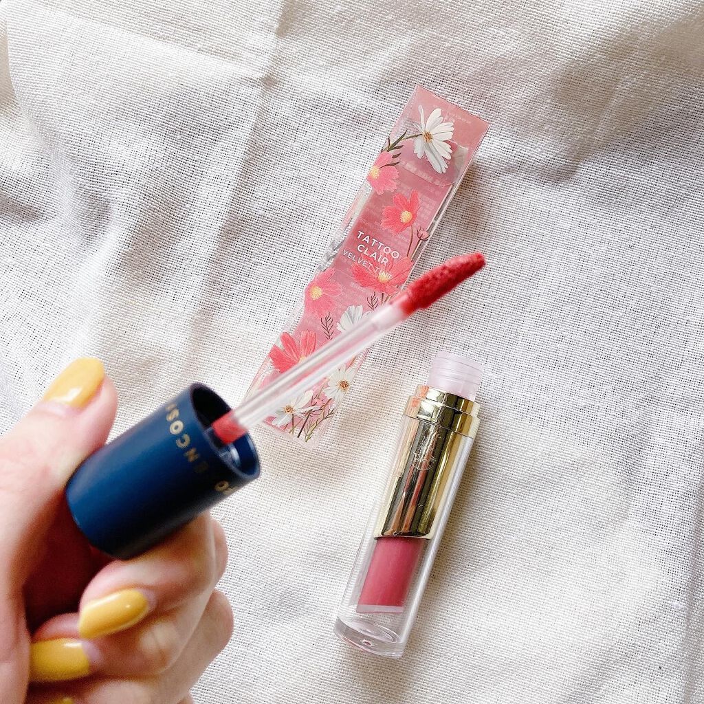 タトゥーベルベットティント/フォレンコス/リップティントを使ったクチコミ(2枚目)