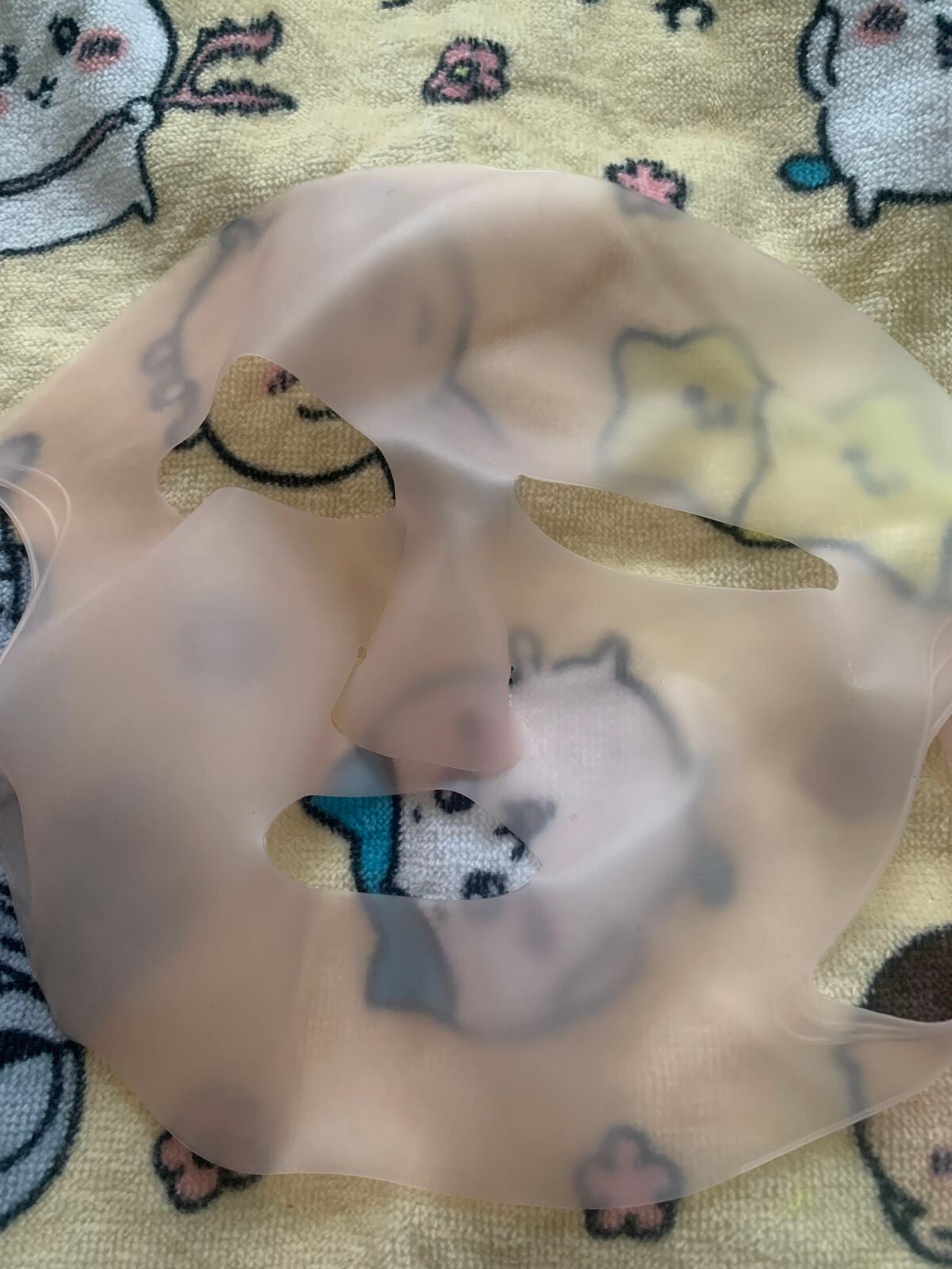 シリコーン潤マスク 3D/DAISO/その他スキンケアグッズを使ったクチコミ(1枚目)