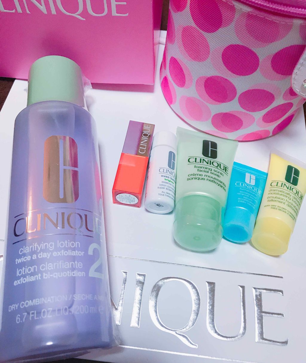 クラリファイング ローション 2/CLINIQUE/拭き取り化粧水を使ったクチコミ(1枚目)