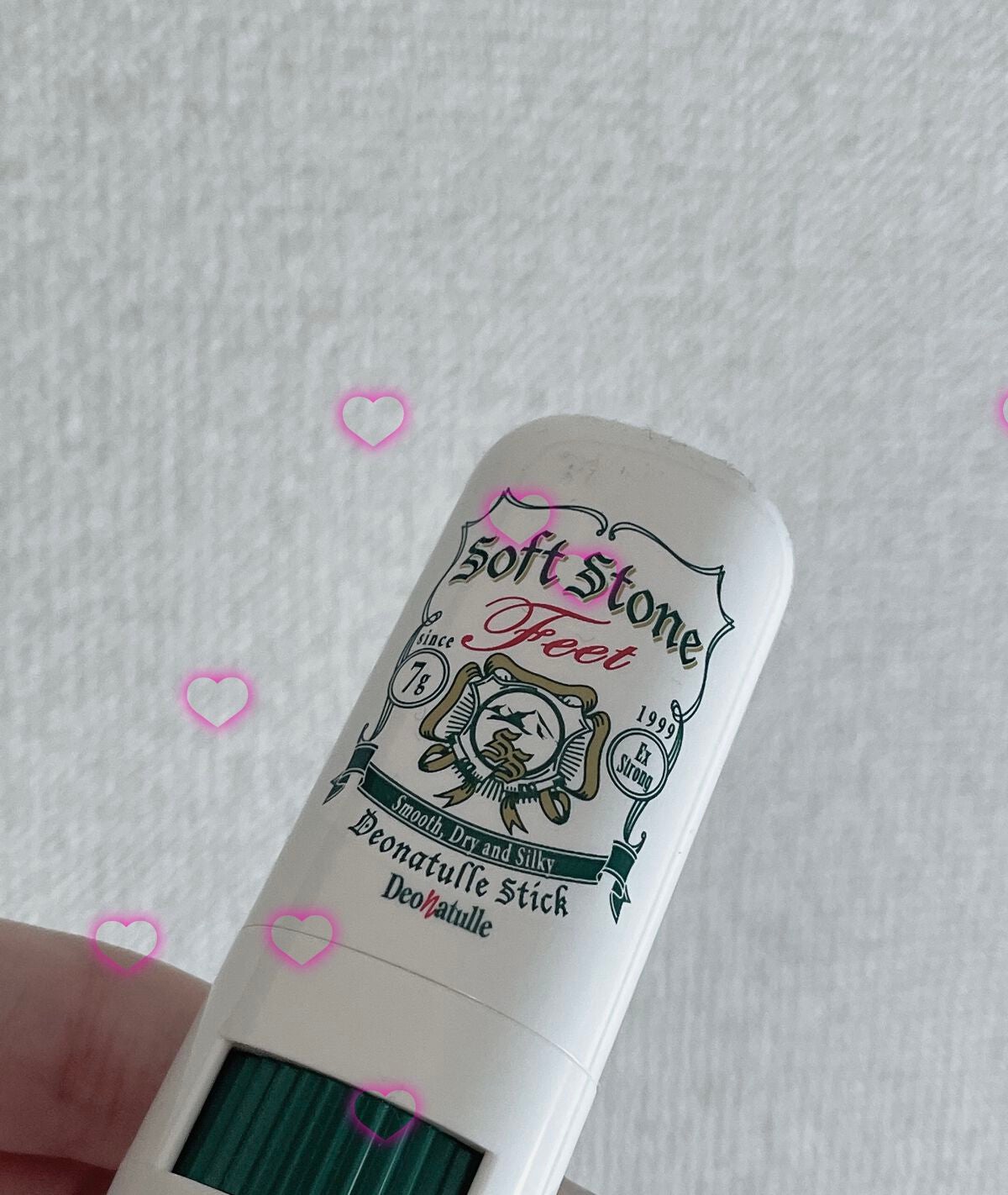 薬用ソフトストーン足指/デオナチュレ/デオドラント・制汗剤を使ったクチコミ(1枚目)