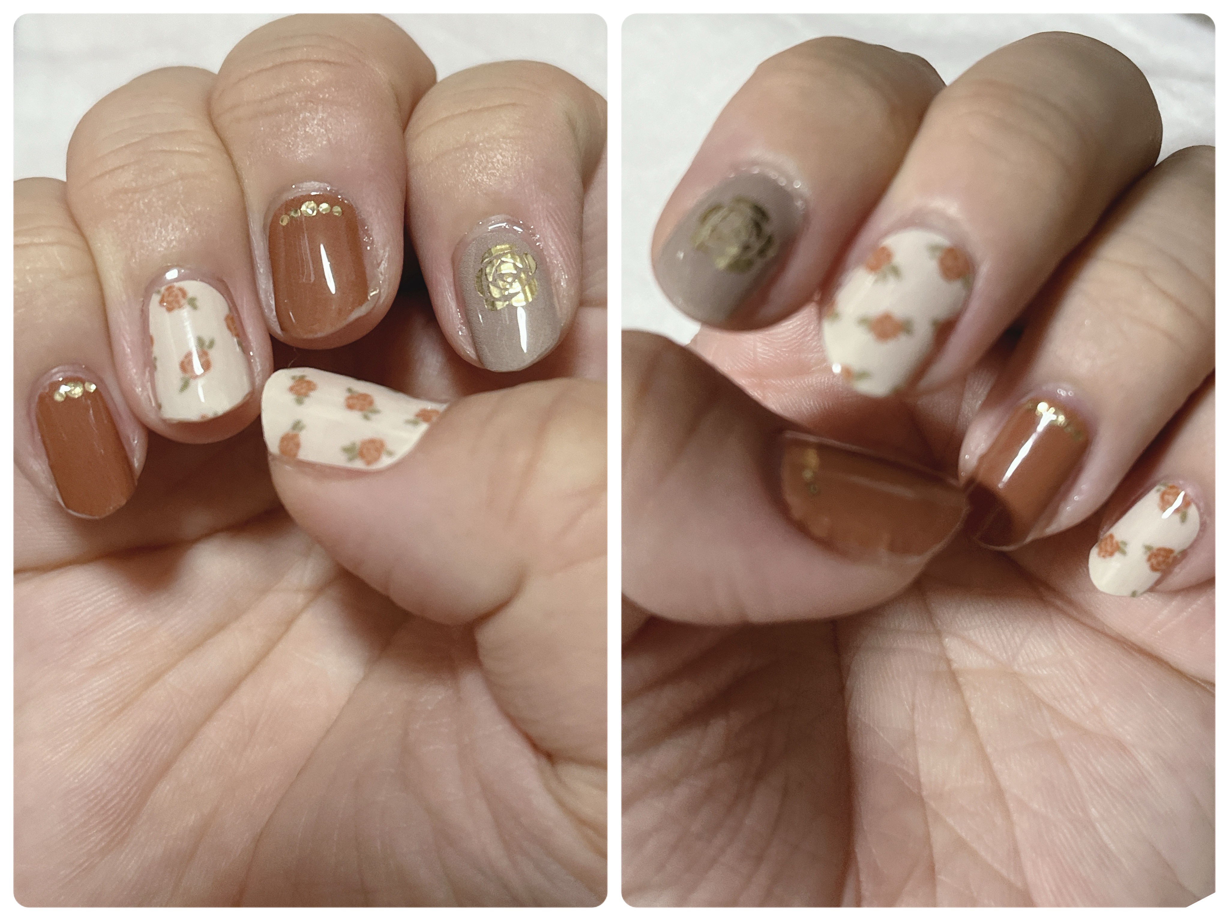 ノンワイプトップコート/セリア/ジェルネイルを使ったクチコミ（1枚目）