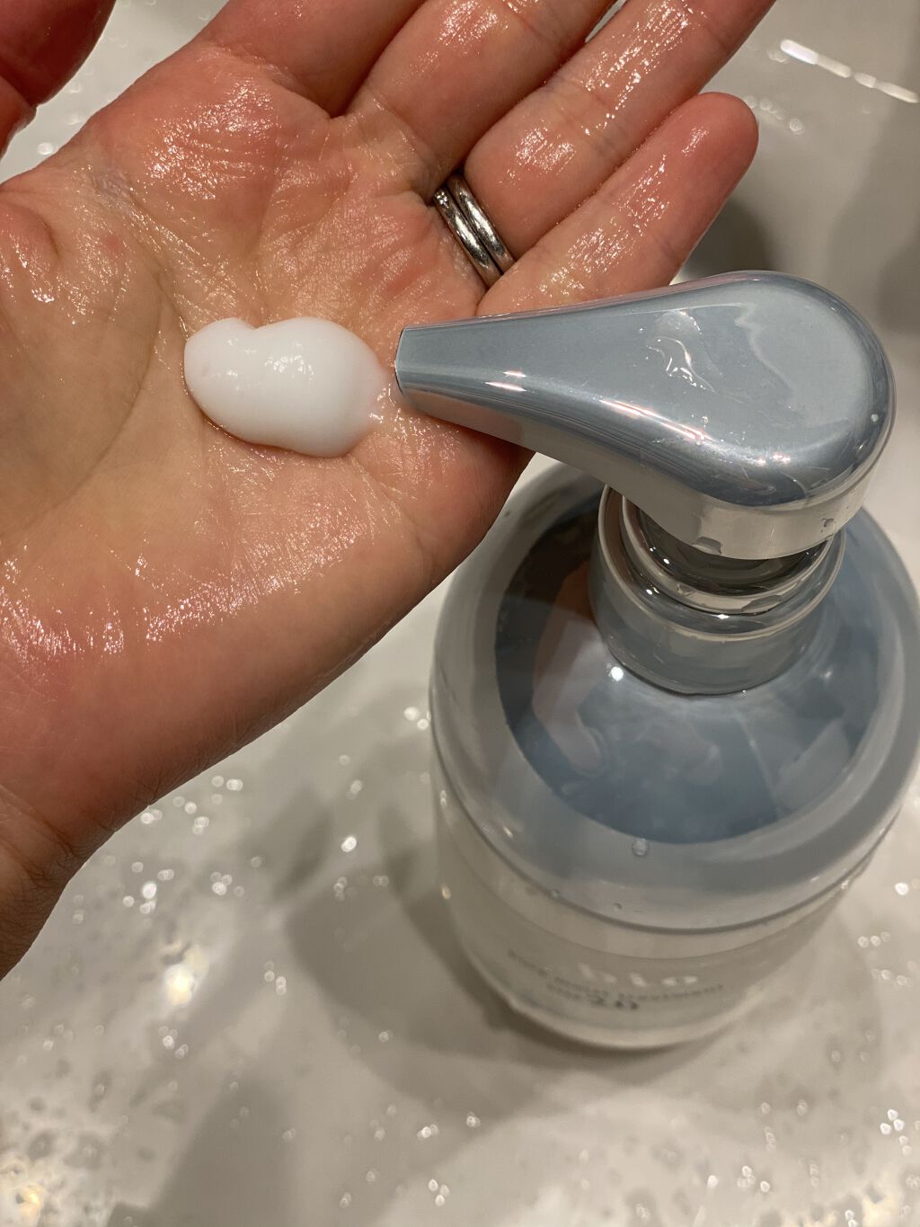 ピュアモイスト シャンプー 1.0／ヘアトリートメント 2.0/&bio/市販シャンプーを使ったクチコミ（3枚目）