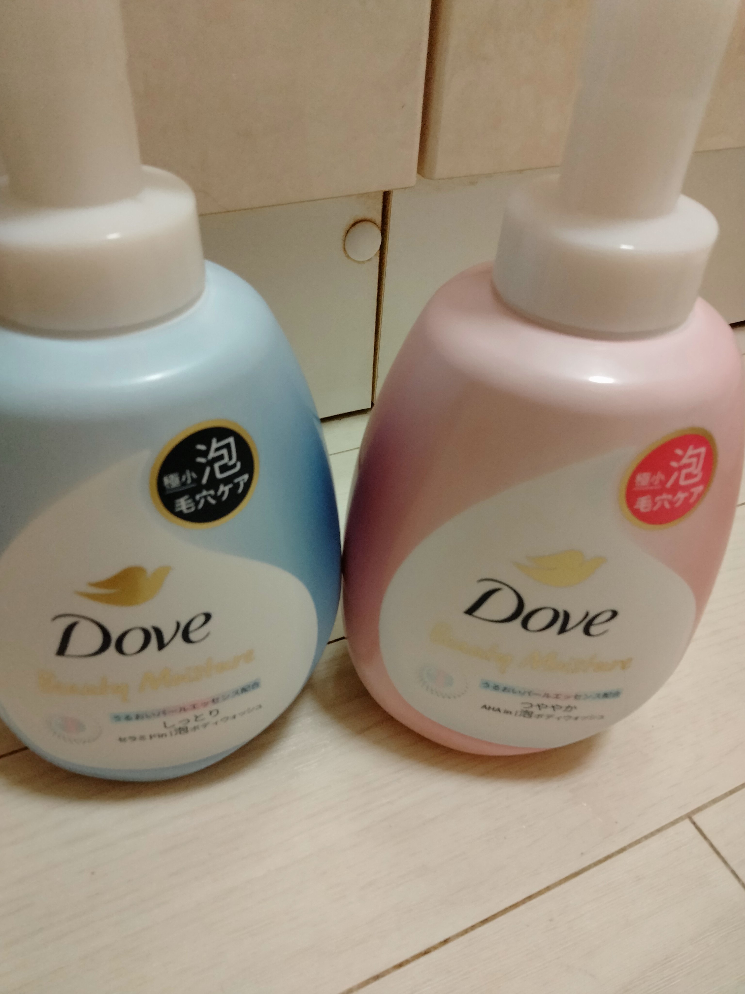 ビューティーモイスチャー 泡ボディウォッシュ つややか/ダヴ/ボディソープを使ったクチコミ（1枚目）