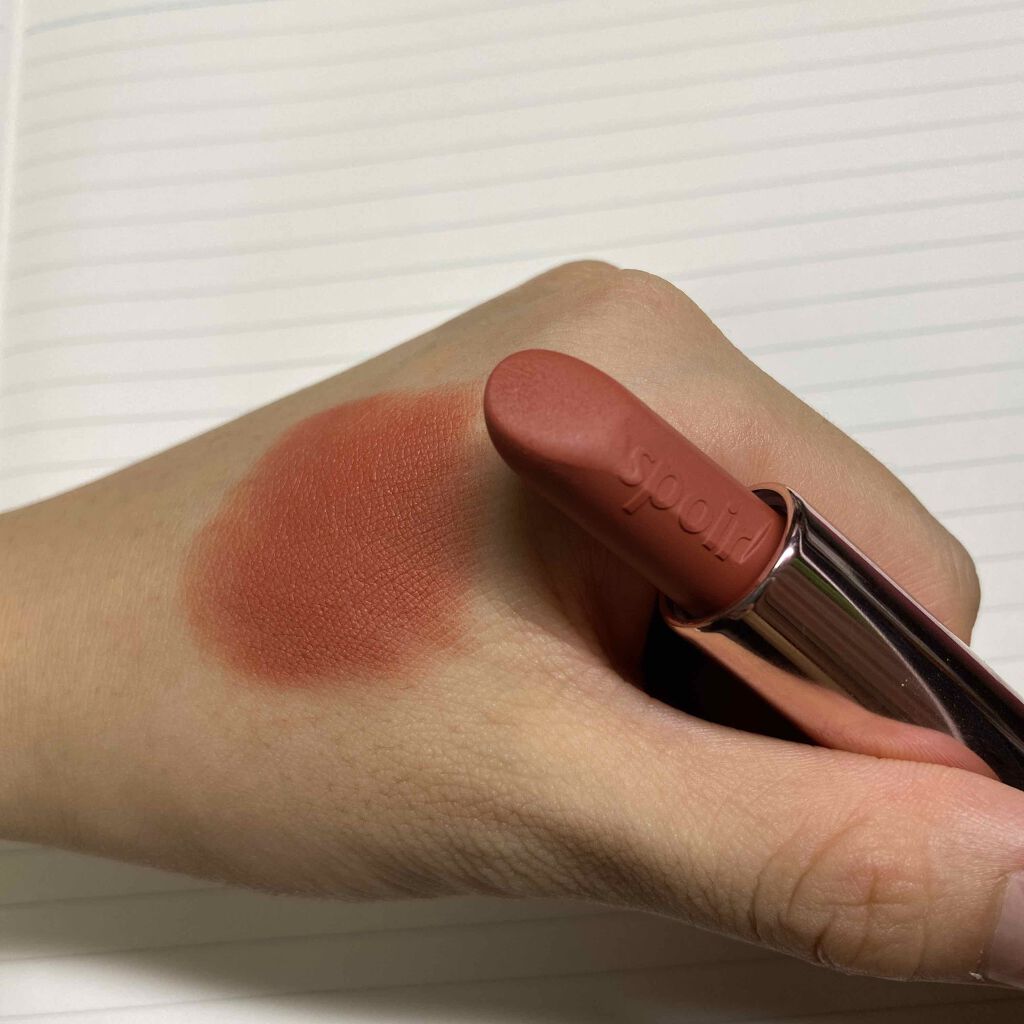 リップスティック ノー ウェア シフォン マット/espoir/口紅を使ったクチコミ(7枚目)