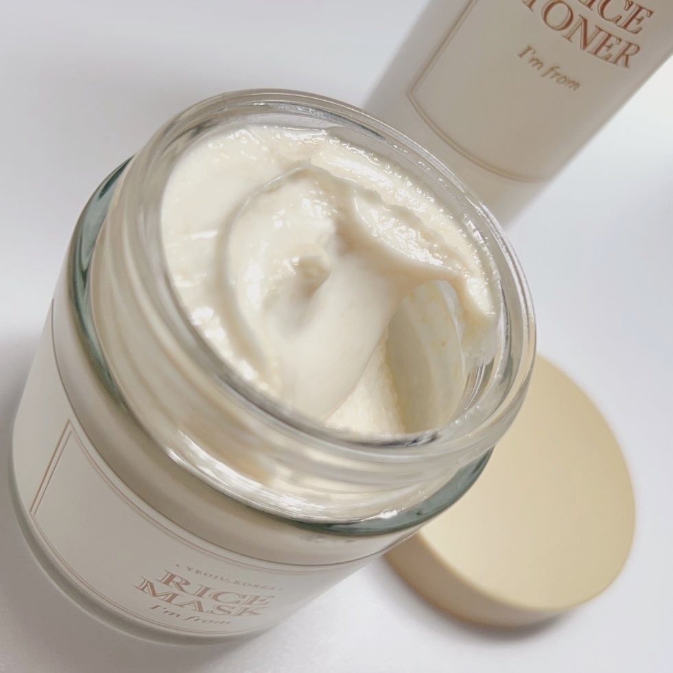 RICE MASK/I'm from/洗い流すパック・マスクを使ったクチコミ（3枚目）