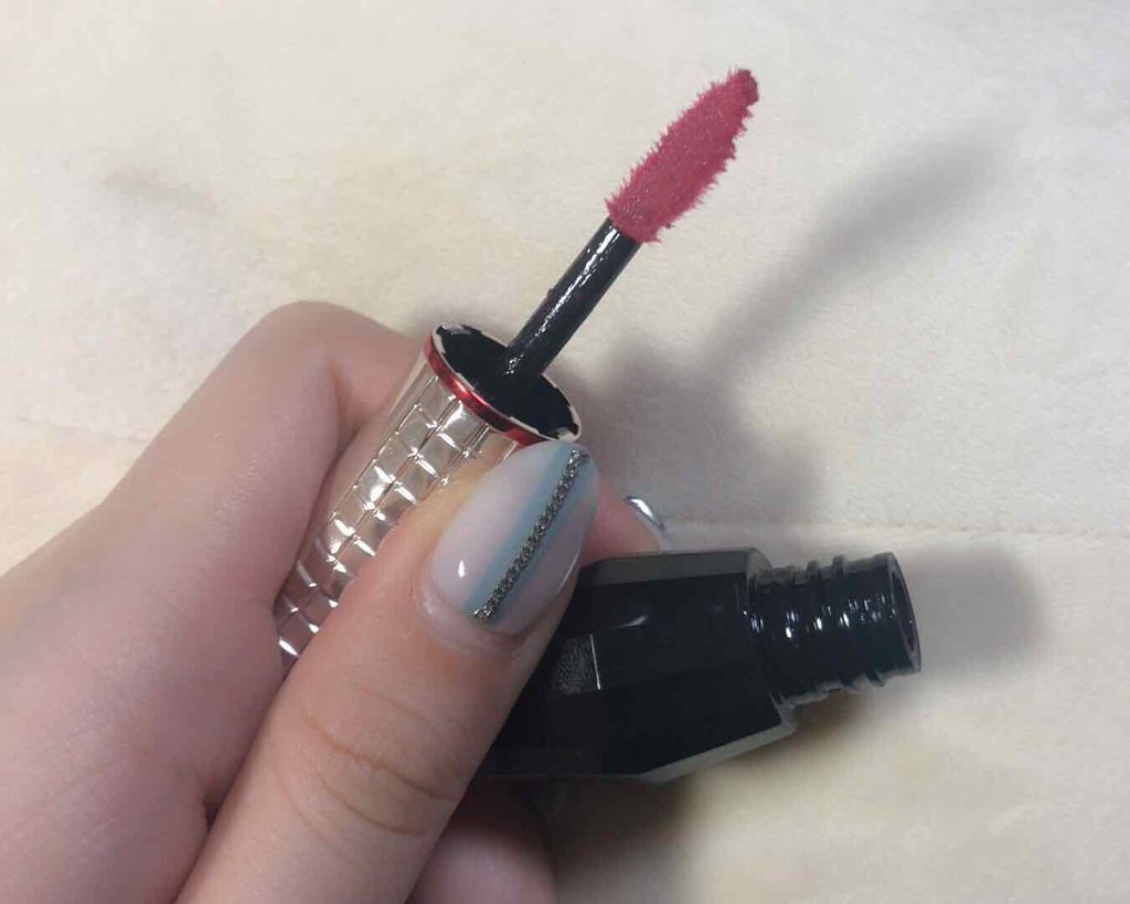 エッセンスジェルルージュ/マキアージュ/リップグロスを使ったクチコミ（2枚目）