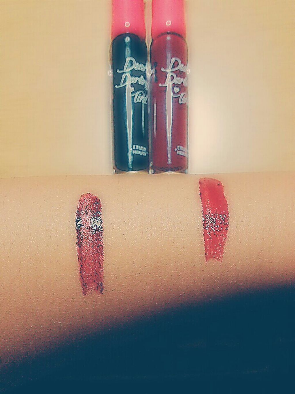 ディアダーリン ウォータージェルティント RD305(ナツメ)（生産終了）/ETUDE/リップティントを使ったクチコミ（2枚目）