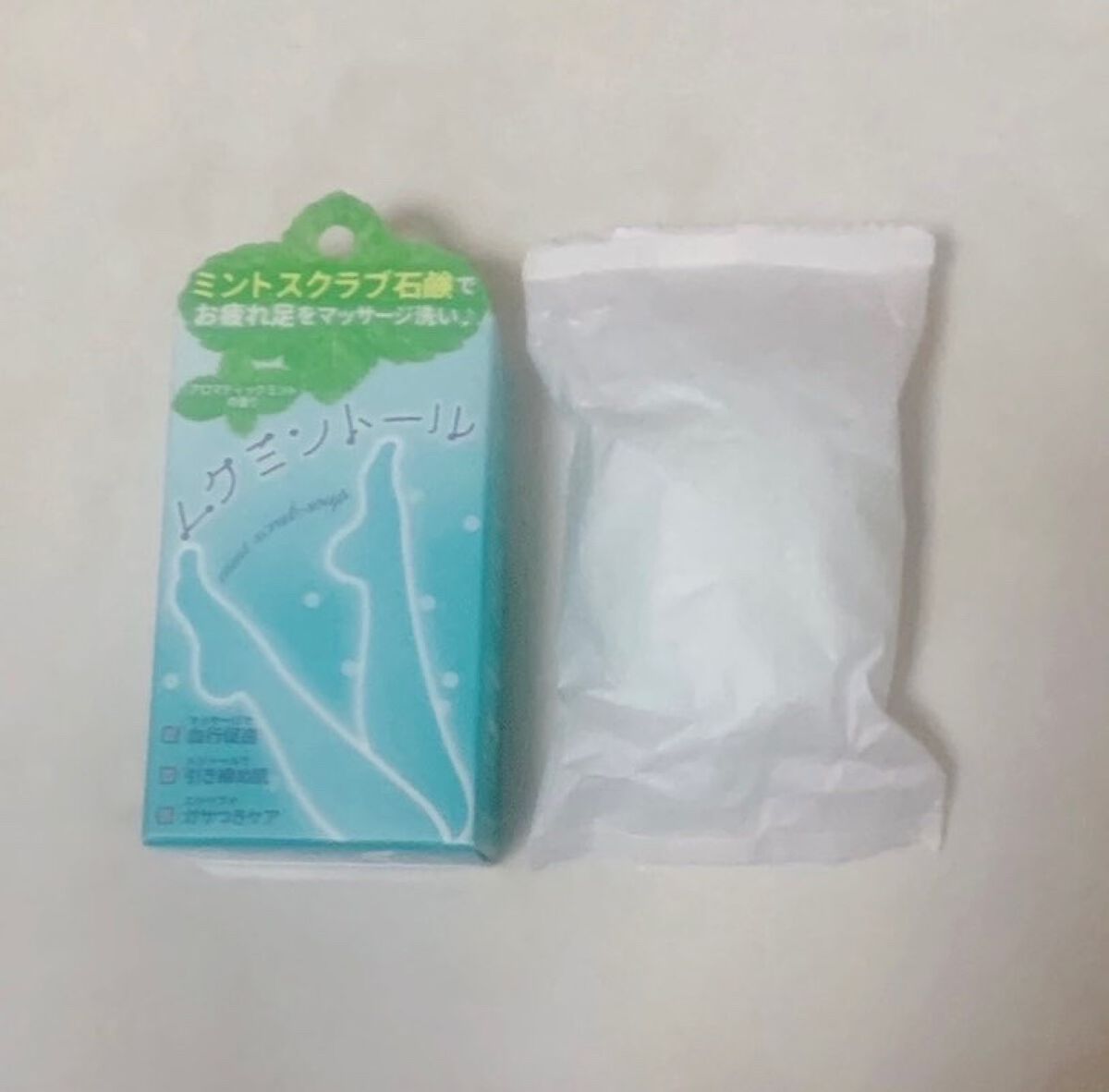 ムクミントール/ペリカン石鹸/スクラブ・ゴマージュを使ったクチコミ（3枚目）