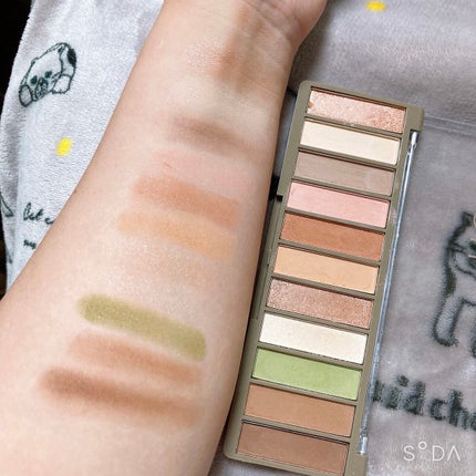 アイシャドウパレット/coou/アイシャドウパレットを使ったクチコミ(2枚目)