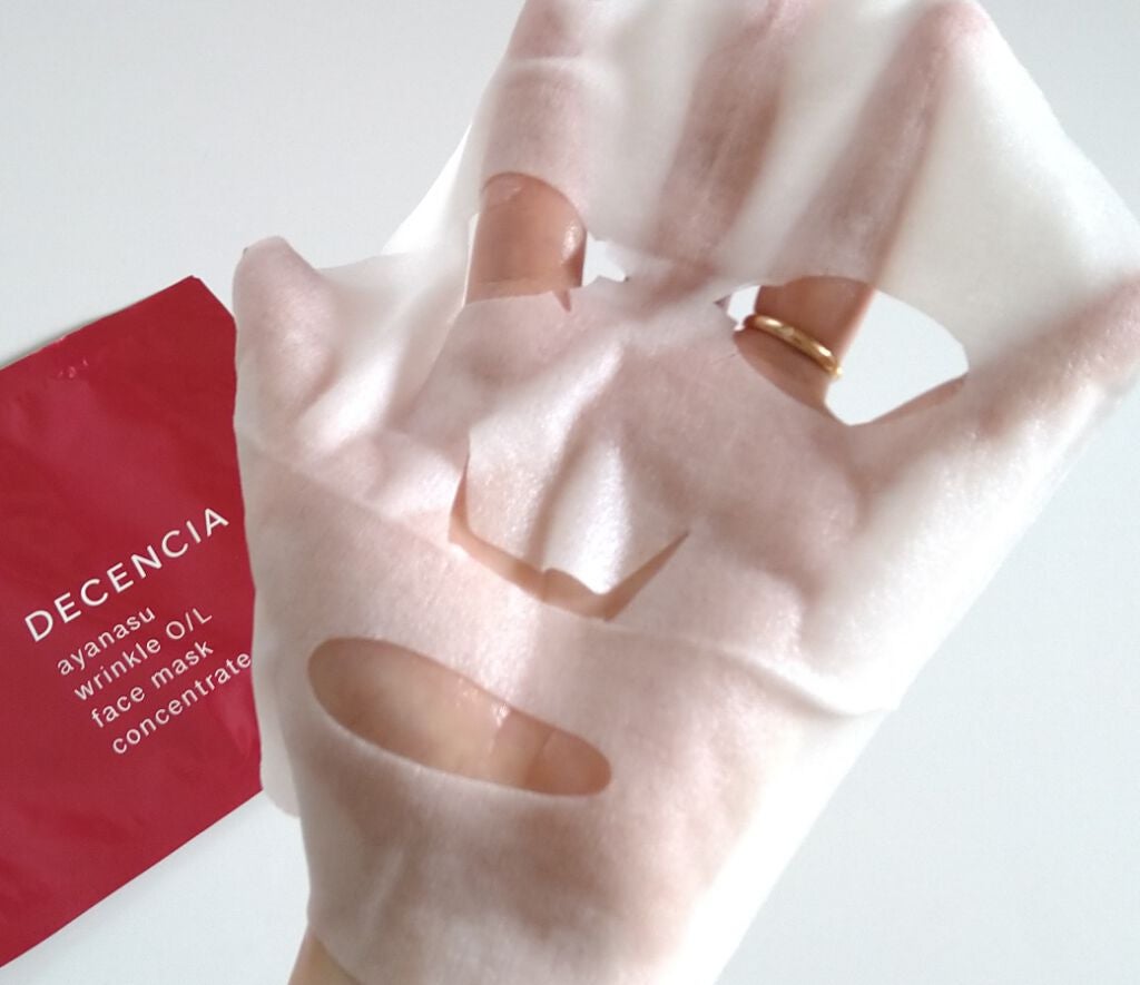 アヤナス リンクルO/L フェイスマスク コンセントレート/DECENCIA/シートマスク・パックを使ったクチコミ(3枚目)