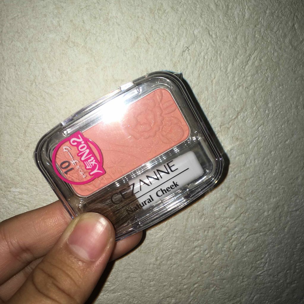 ナチュラル チークN/CEZANNE/パウダーチークを使ったクチコミ(1枚目)