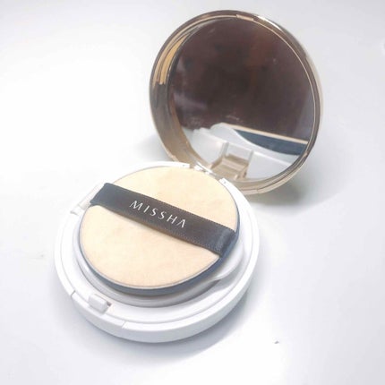 M クッション ファンデーション(モイスチャー)/MISSHA/クッションファンデーションを使ったクチコミ(2枚目)