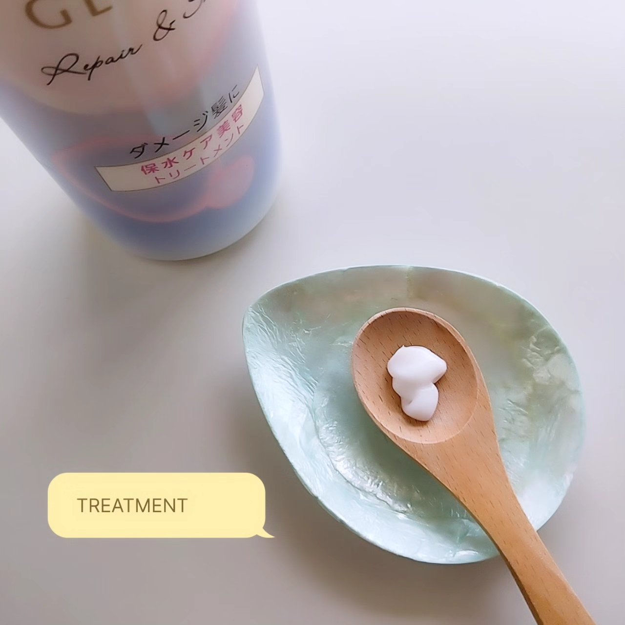 バスグロウ リペア&シャイン シャンプー／トリートメント/LUX/シャンプー・コンディショナーを使ったクチコミ（3枚目）