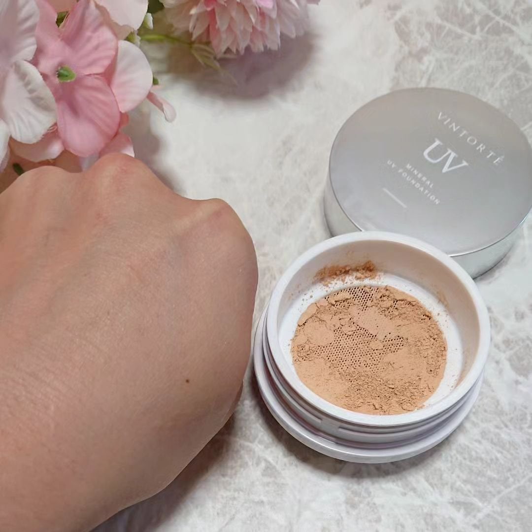 ミネラルUVファンデーション(ケース・パフ付)/ヴァントルテ/パウダーファンデーションを使ったクチコミ(7枚目)