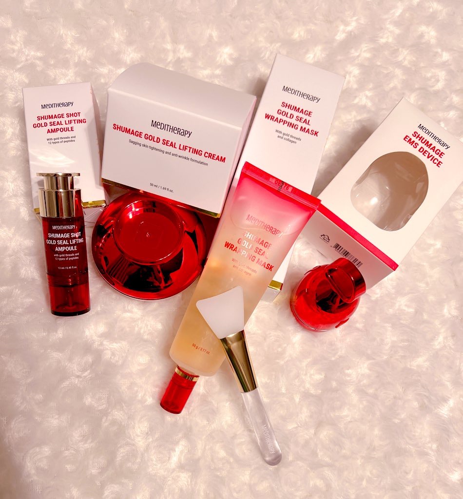 シューマジショットゴールド糸リフティングアンプル/MEDITHERAPY/美容液を使ったクチコミ（1枚目）