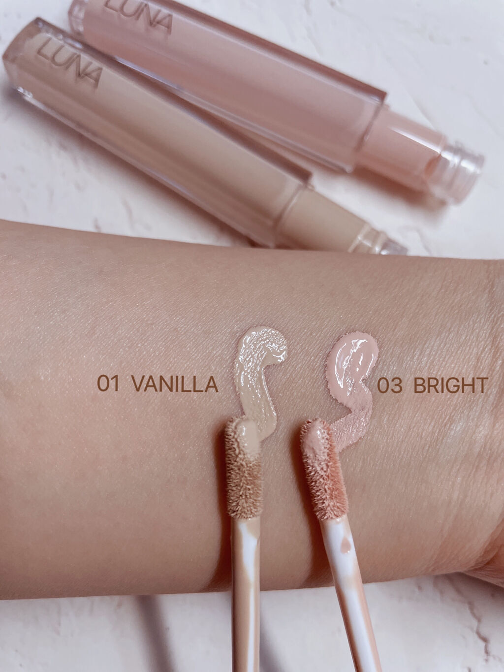 ロングラスティングチップコンシーラー/LUNA/リキッドコンシーラーを使ったクチコミ（3枚目）