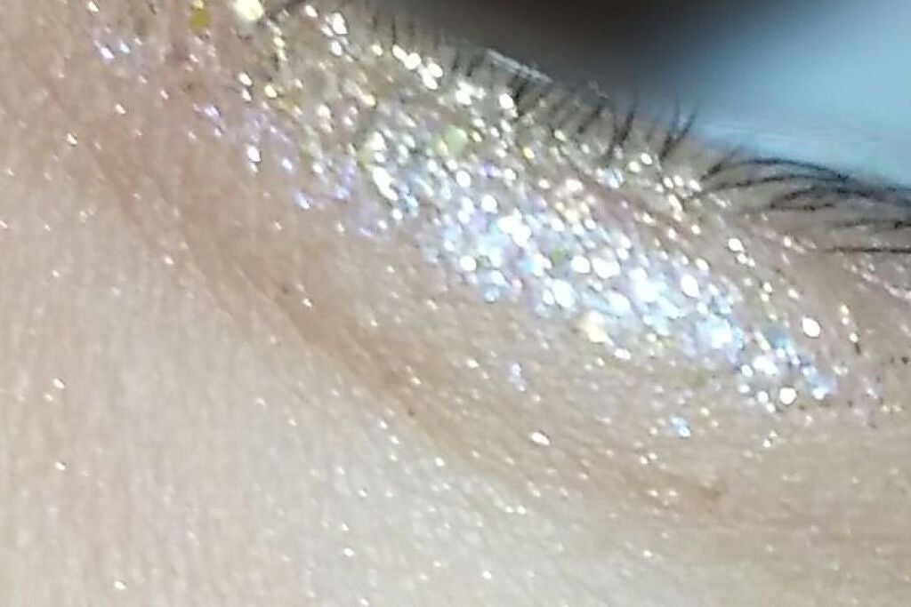 リキッド グリッター シャドウ/rom&nd/グリッターを使ったクチコミ(2枚目)