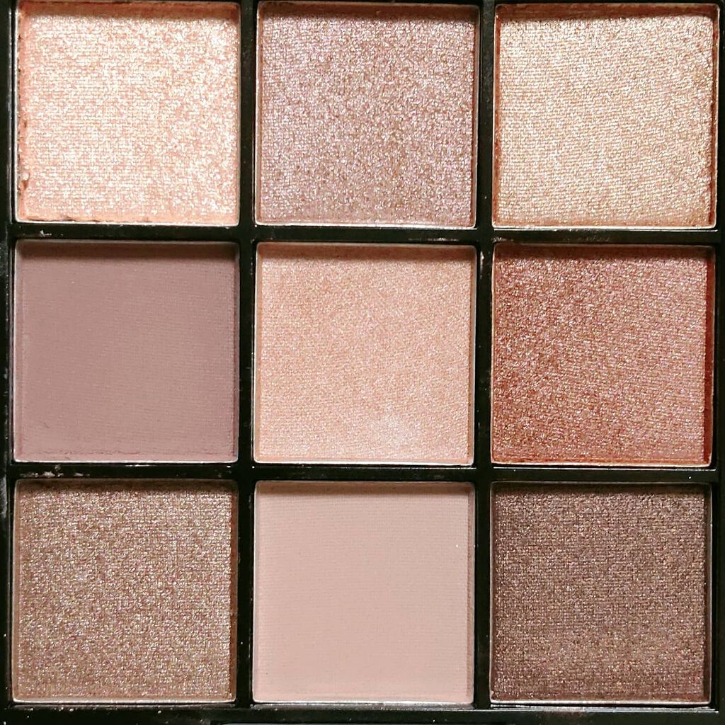 UR GLAM BLOOMING EYE COLOR PALETTE/U R GLAM/アイシャドウパレットを使ったクチコミ(2枚目)