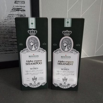 アルファエルゲンンシャンプー/トリートメント/ROOTON/市販シャンプーを使ったクチコミ(1枚目)