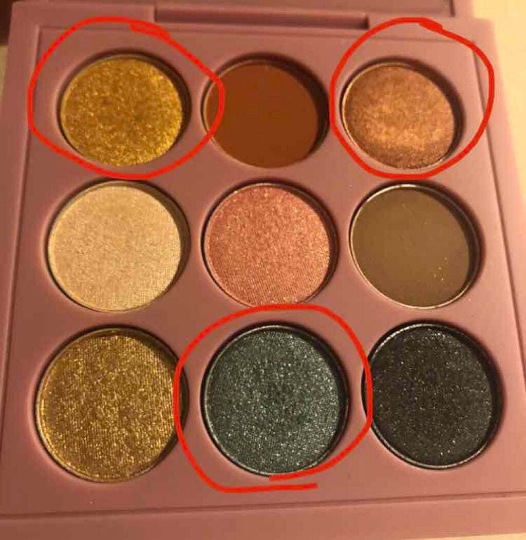 スモール アイシャドウ X 9: ファイティング フォー ザ ビューティー オブ フルイディティ/M・A・C/アイシャドウパレットを使ったクチコミ(3枚目)
