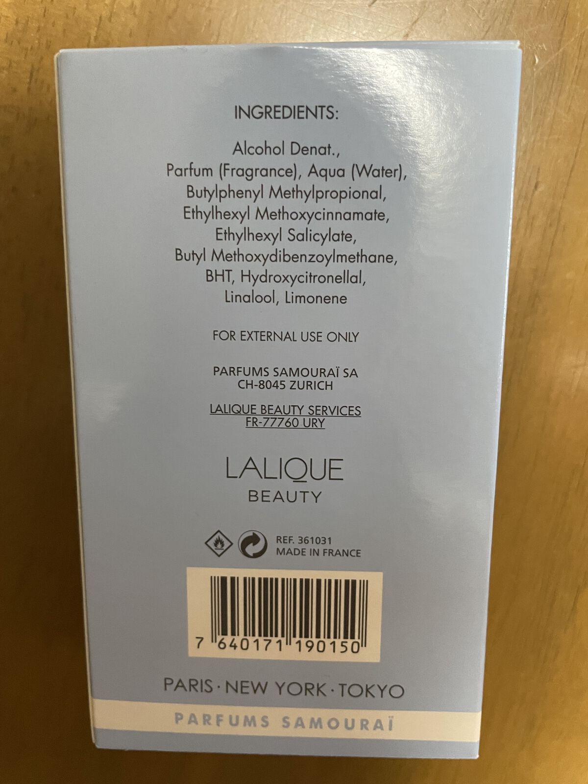 サムライウーマン アクアアスター オードトワレ/サムライウーマン/香水(レディース)を使ったクチコミ（3枚目）