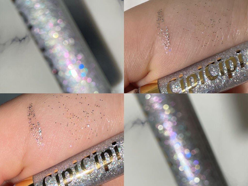 グリッターイルミネーションライナー/CipiCipi/リキッドアイライナーを使ったクチコミ(1枚目)