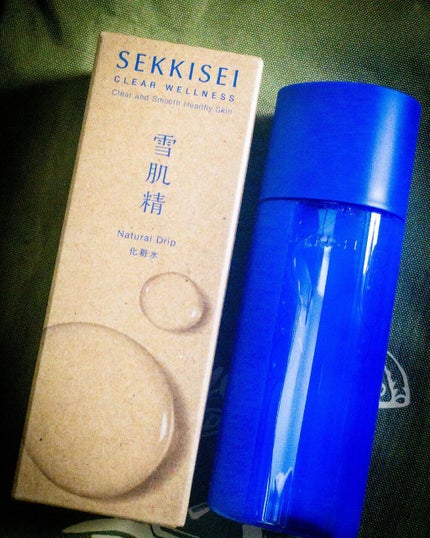クリアウェルネス ナチュラル ドリップ/雪肌精/化粧水を使ったクチコミ(1枚目)