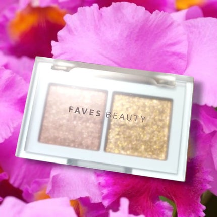 マイカラー デュオシャドウ/FAVES BEAUTY/アイシャドウパレットを使ったクチコミ(7枚目)