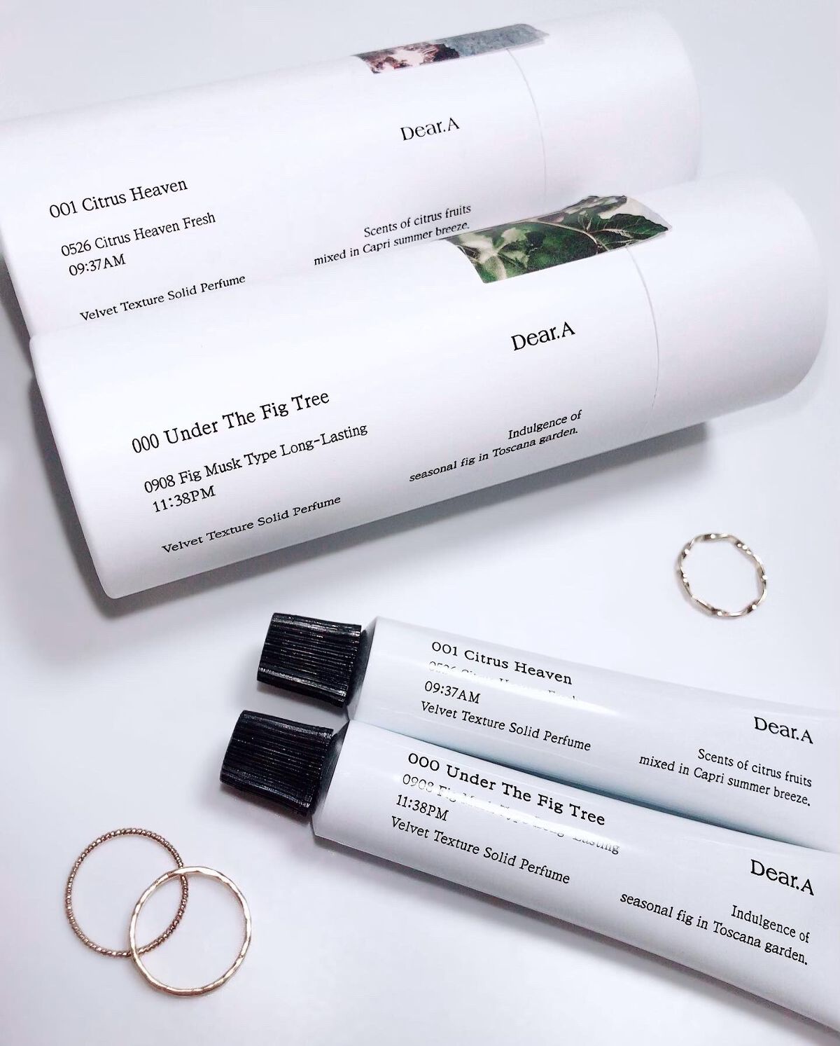 ベルベットテクスチャーソリッドパフューム/Dear.A/練り香水を使ったクチコミ（1枚目）