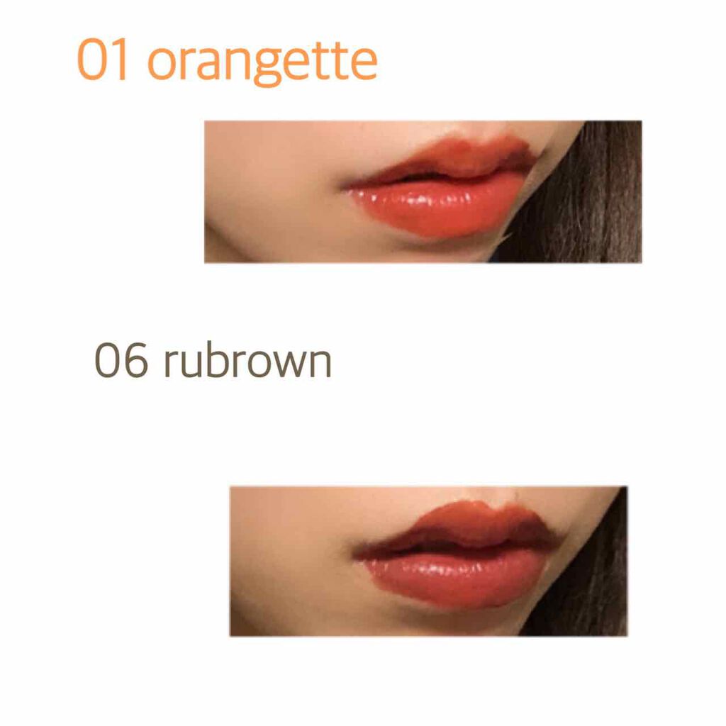 ジューシーリブティント/RICAFROSH/リップティントを使ったクチコミ(4枚目)