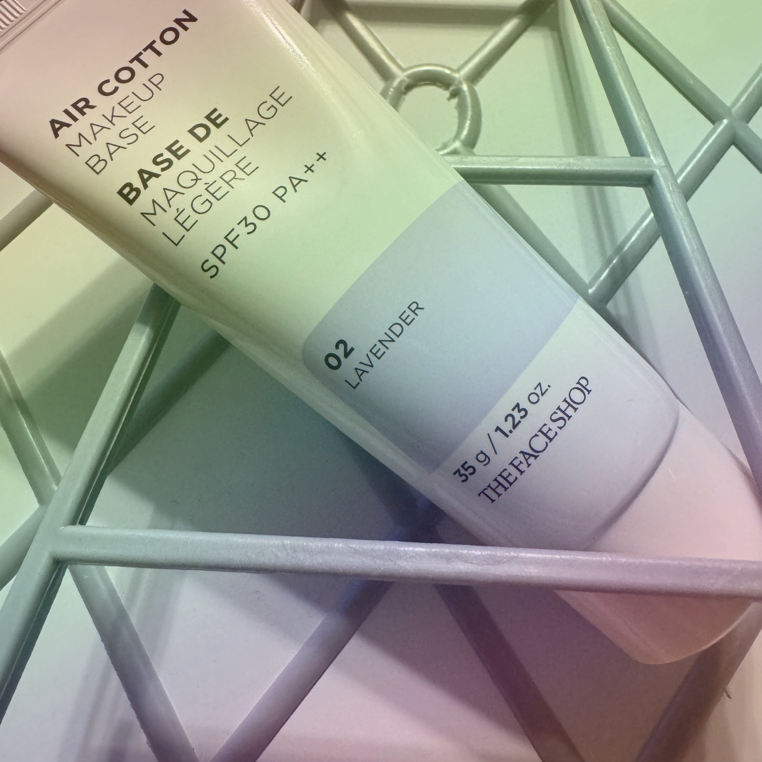 エアコットンメイクアップべース /THE FACE SHOP/化粧下地を使ったクチコミ（1枚目）