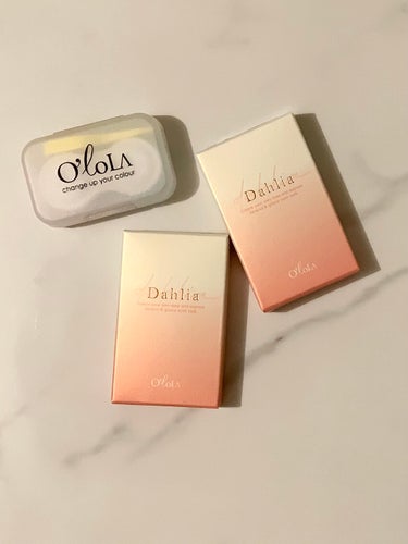 新商品の #olola #dahlia を試しました🙌💓

直径13.2mmと大きすぎず🙆‍♀️
ブラウンからベージュのグラデーションで、
目に光がたくさん入って
キラキラのビー玉みたいな目に🥺✨✨✨
