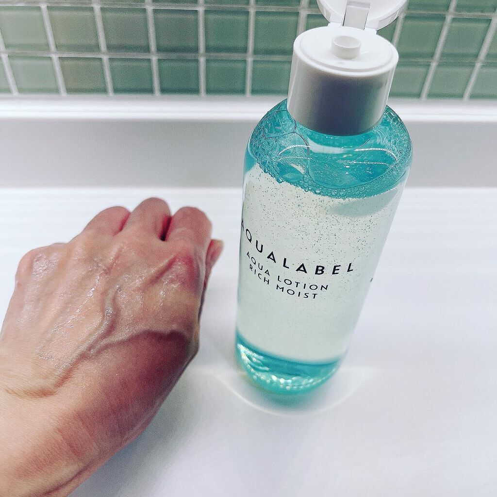 アクアローション (さっぱり・しっとり) しっとり/アクアレーベル/化粧水を使ったクチコミ（3枚目）