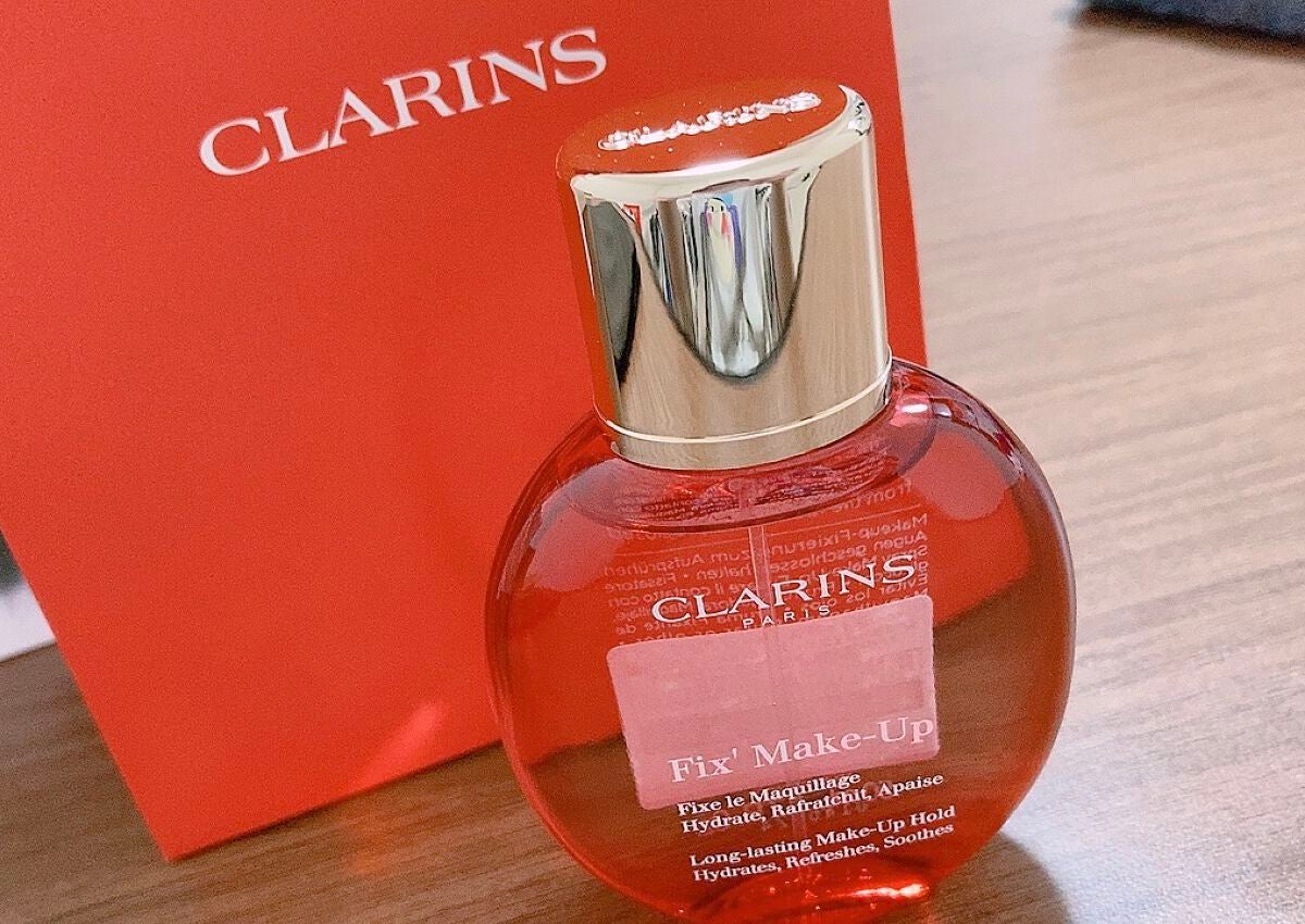 フィックス メイクアップ/CLARINS/ミスト状化粧水を使ったクチコミ(1枚目)