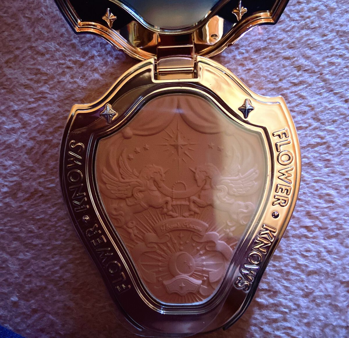 クリスタルユニコーンシリーズ チークブラッシュ/FlowerKnows/パウダーチークを使ったクチコミ（2枚目）