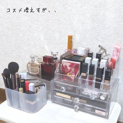 3段式クリアーケース/DAISO/その他化粧小物を使ったクチコミ(1枚目)