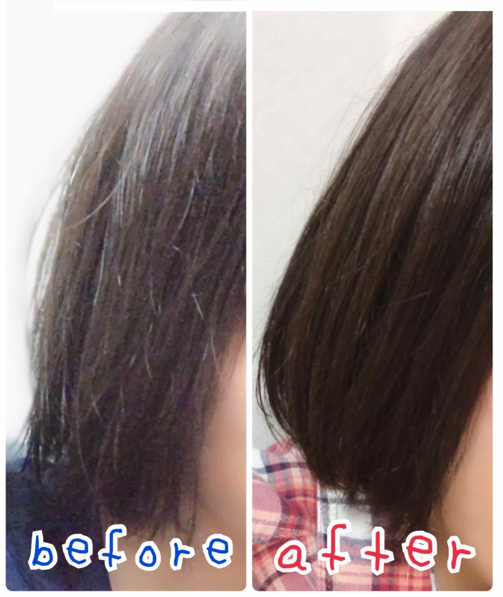 スーパーリッチシャイン ストレート&ビューティー うねりケアトリートメント/LUX/洗い流すヘアトリートメントを使ったクチコミ(2枚目)