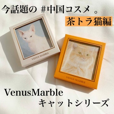 Venus Marble アイシャドウキャットシリーズ 茶トラ猫/Venus Marble/アイシャドウパレットを使ったクチコミ（1枚目）