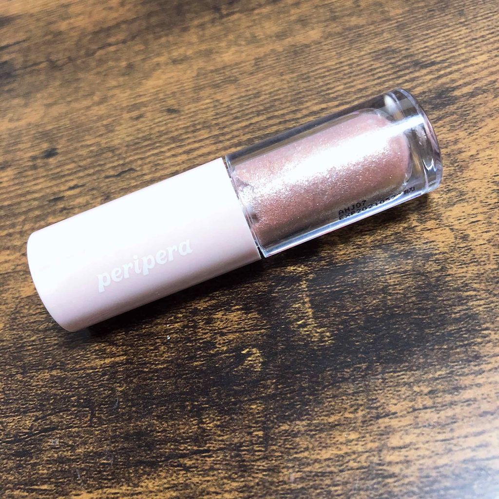 シュガー トゥインクル リキッド シャドウ/PERIPERA/リキッドアイシャドウを使ったクチコミ(1枚目)