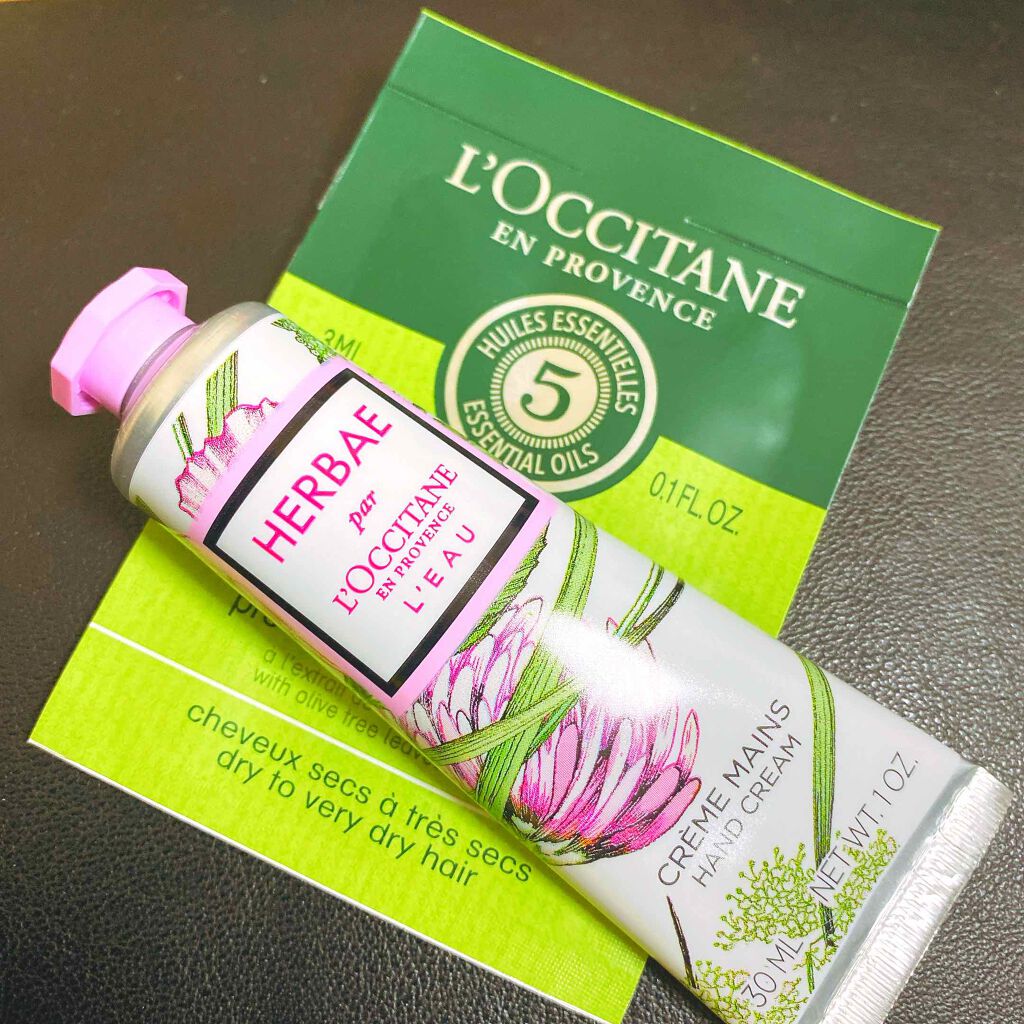 エルバブランシュ ハンドクリーム/L'OCCITANE/ハンドクリームを使ったクチコミ(1枚目)
