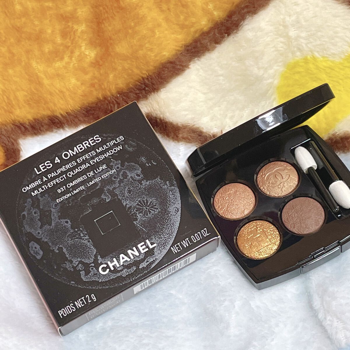レ キャトル オンブル/CHANEL/アイシャドウパレットを使ったクチコミ（1枚目）