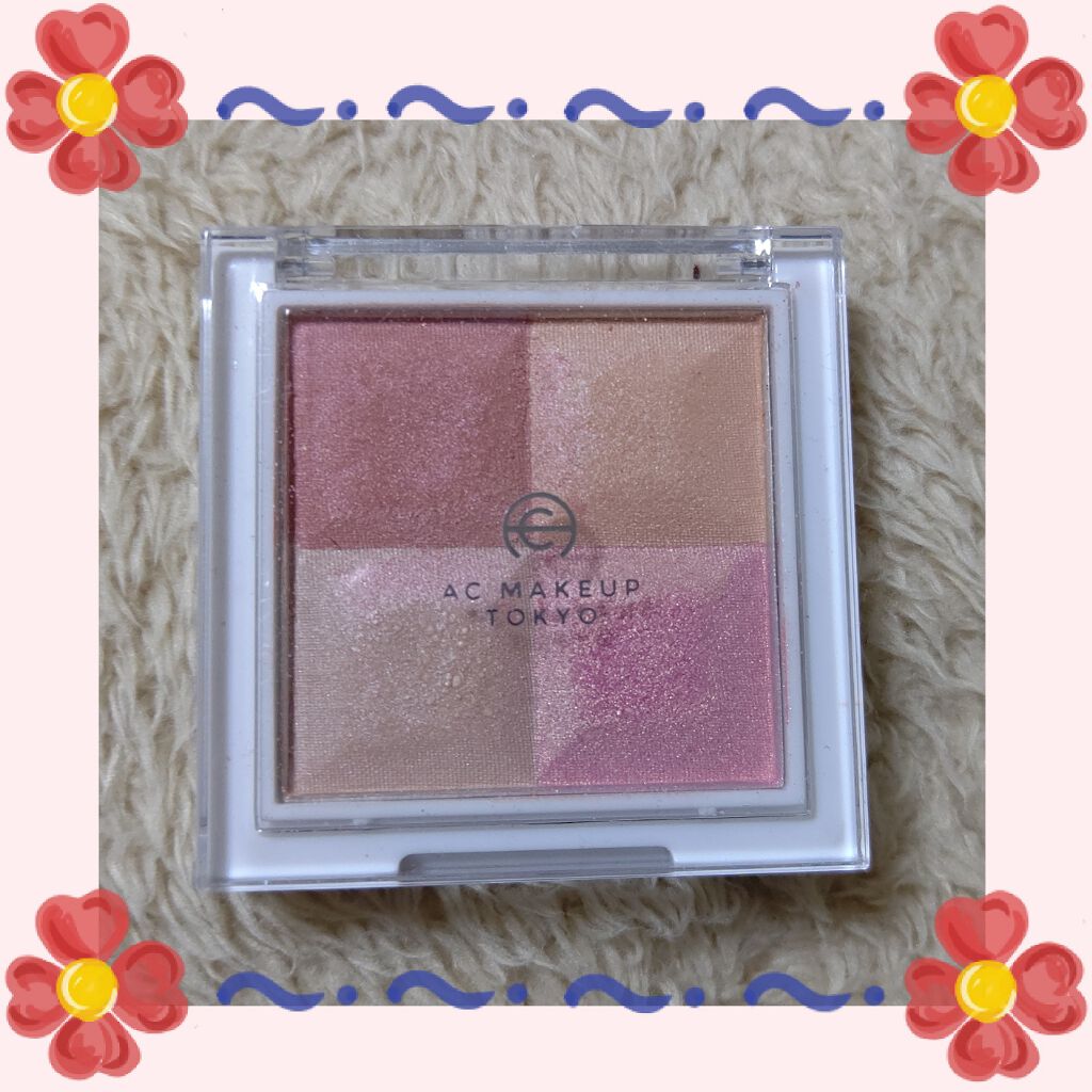 まこま on LIPS 「ACミックスフェイスカラーピンクグロウ¥110完全なパケ買い。..」(1枚目)
