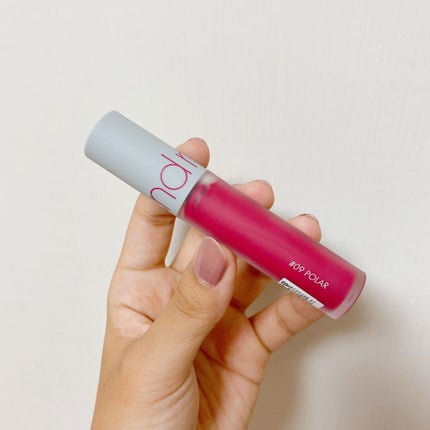 ゼロベルベットティント 09 ポーラー(POLAR)/rom&nd/リップティントを使ったクチコミ(1枚目)