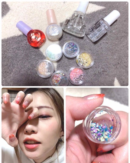 サンリオネイル/DAISO/マニキュアを使ったクチコミ(2枚目)