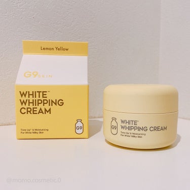 WHITE WHIPPING CREAM(ウユクリーム)/G9SKIN/化粧下地を使ったクチコミ（1枚目）