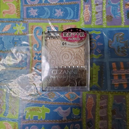 パールグロウハイライト/CEZANNE/パウダーハイライトを使ったクチコミ(1枚目)