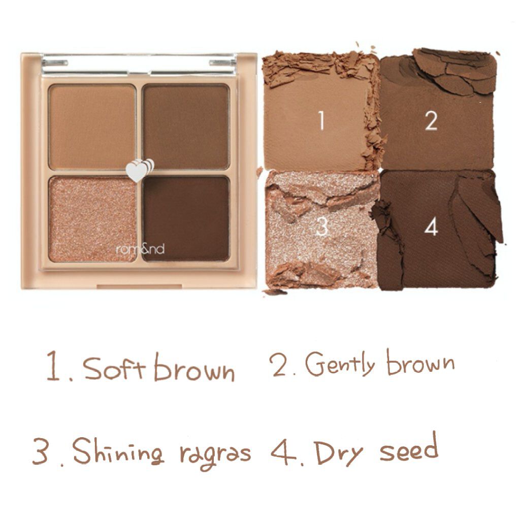 ベターザンアイズ/rom&nd/アイシャドウパレットを使ったクチコミ（2枚目）