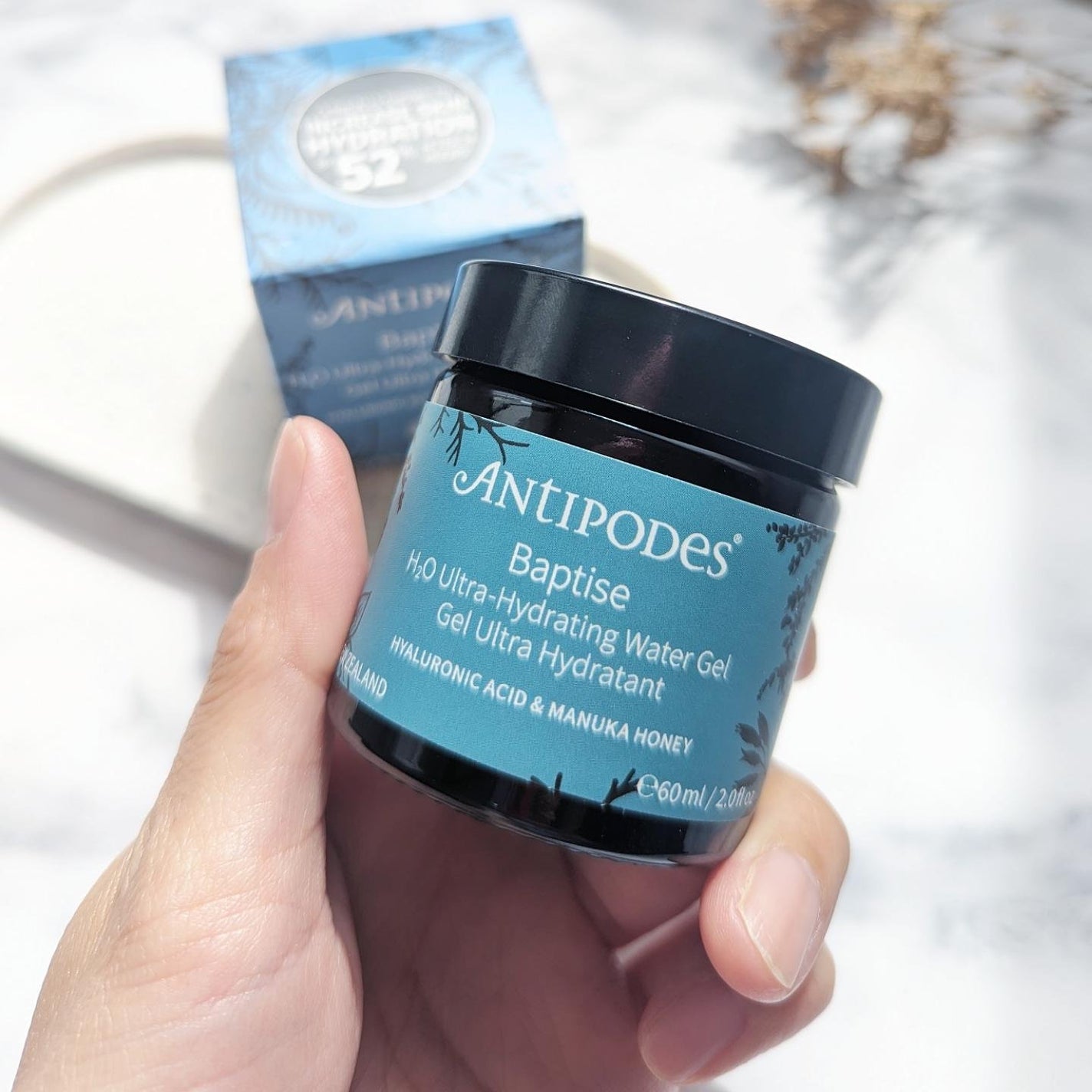 バプタイズ H2Oウルトラ ハイドレーティング ウォータージェル/Antipodes/フェイスクリームを使ったクチコミ(2枚目)