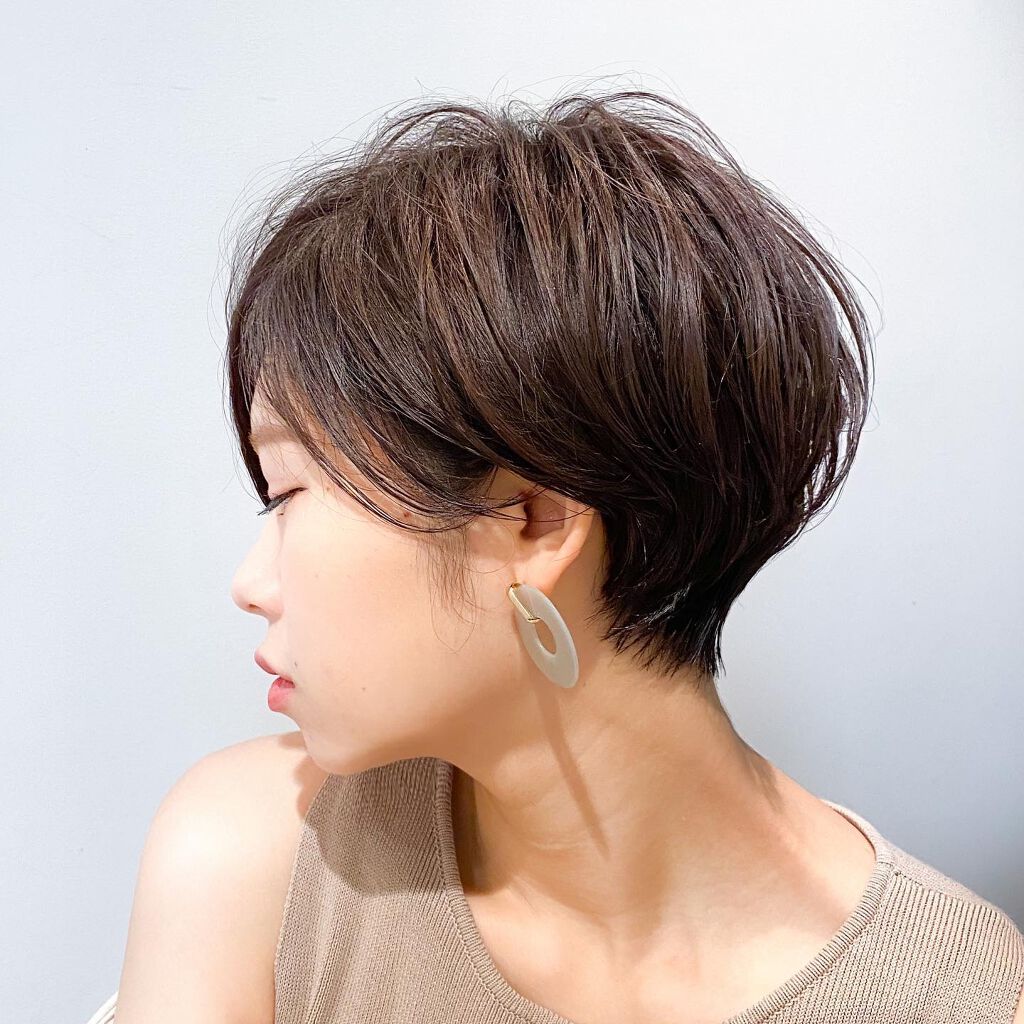 ショートヘア/大人女性/似合わせショート/表参道/羽鳥俊輝 on LIPS 「大人ショートヘアはお任せください✨.ヘアスタイルをご覧頂きあり..」(5枚目)