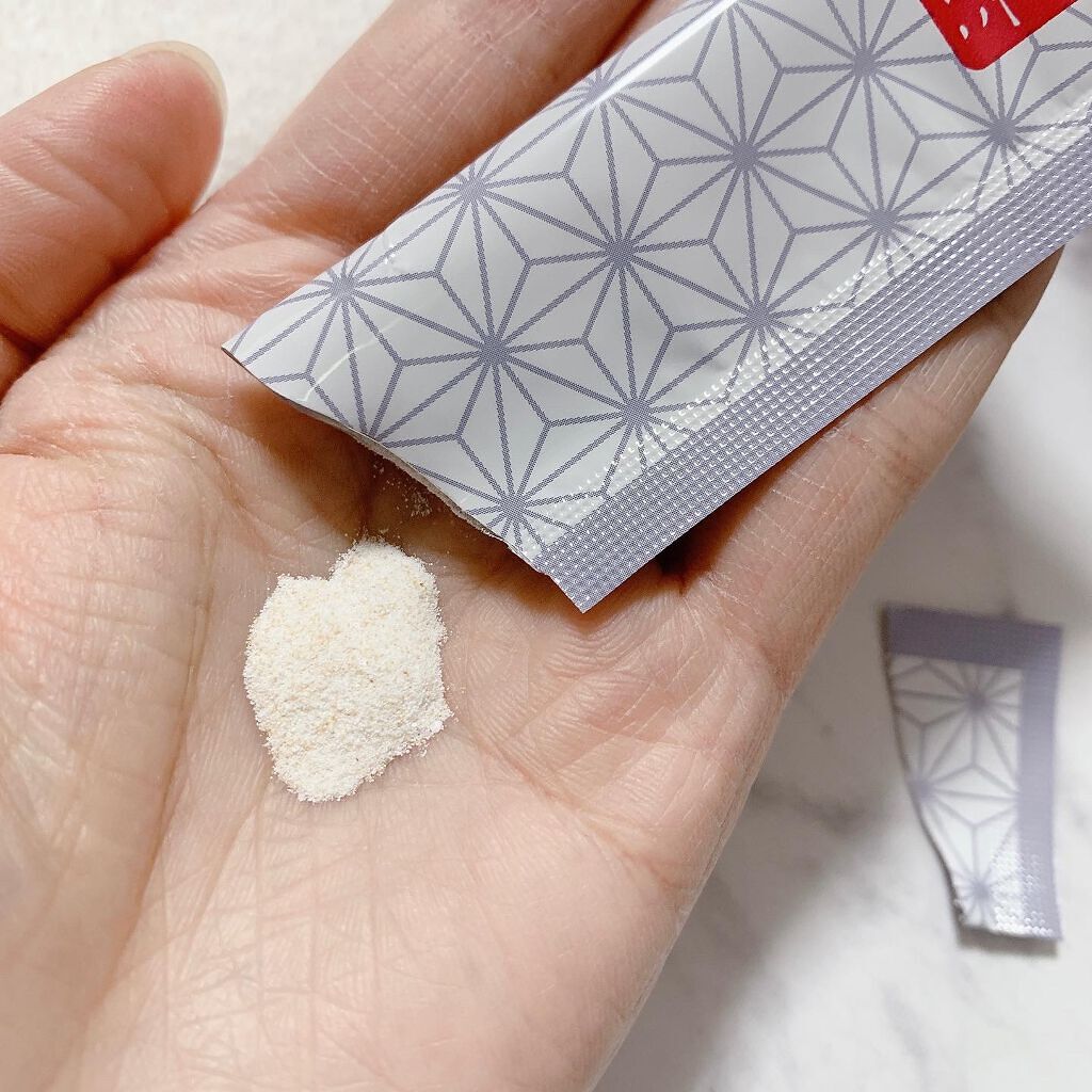 江戸こすめ 米ぬか酵素洗顔パウダー/ロゼット/洗顔パウダーを使ったクチコミ(3枚目)